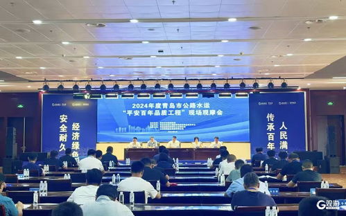 青島舉行公路水運工程現場觀摩會 以技術管理創(chuàng)新為驅動，全力打造平安百年品質工程
